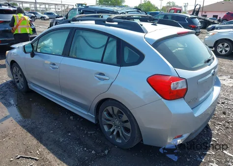 2014 Subaru Impreza 2.0I Sport Premium from USA, damaged, VIN JF1GPAL62E8298081